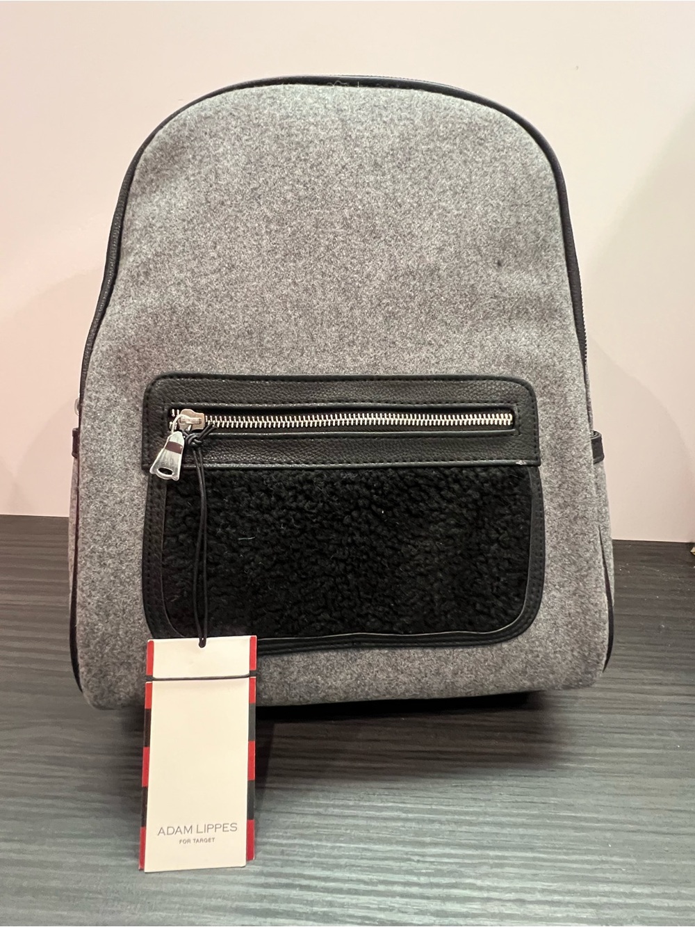NWT Adam Lippes for Target Gray Backpack